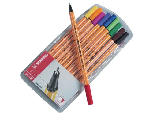 Fineliner STABILO Point 88 10/FP