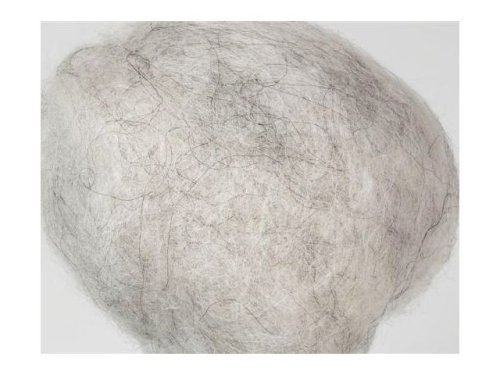 Kardad ofrgad ull 1kg ljusgr
