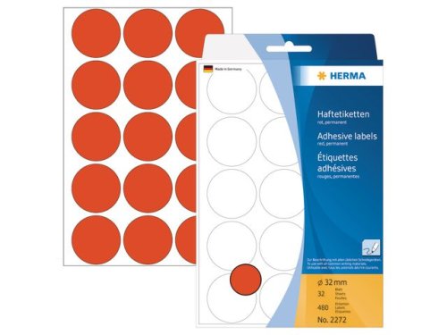 Etikett HERMA Allround 32mm rd 480/FP