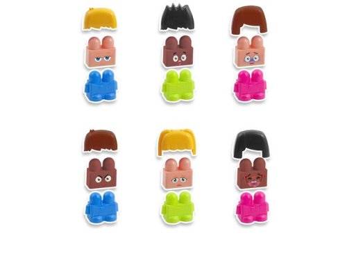 Knslo-figurer Blocks 6/FP