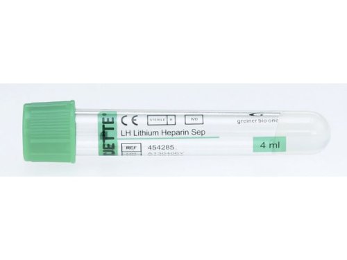 VACUETTE Mintgrn Li-Hep Gel5/3,5ml50/fp