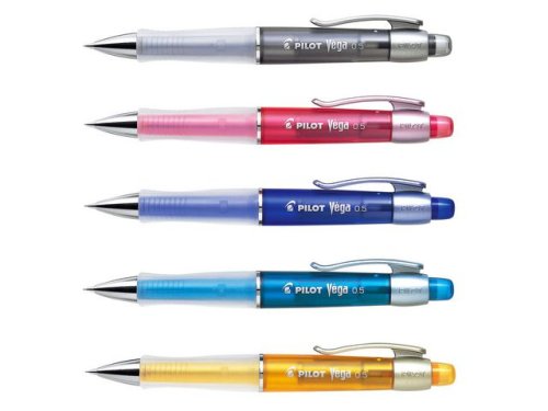 Stiftpenna PILOT Vega 0,5mm sort.frger
