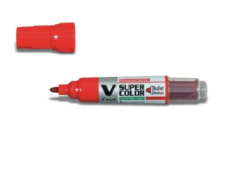 Mrkpenna PILOT V Super Color rund rd