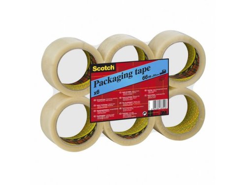 Packtejp 38mmx66m SCOTCH 371 Transparent PP