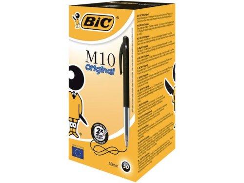 Kulpenna BIC Clic M10 0.7mm svart