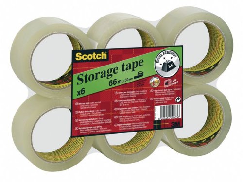 Packtejp 50mmx66m SCOTCH PP Transparent