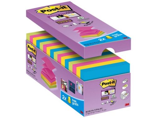 Notes POST-IT SS Rio 76x76mm 14+2/FP