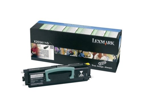 Toner LEXMARK X203A11G 2,5K svart