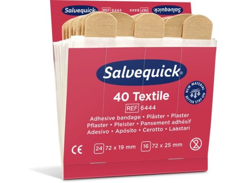Plster SALVEQUICK refill textil 40/fp