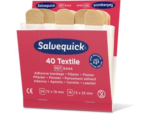 Plster SALVEQUICK refill textil 40/fp