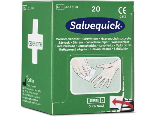 Srtvttare Salvequick 323700 refill 20st/fp