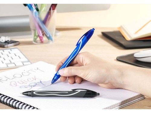 Gelpenna BIC Gelocity Quick Dry svart