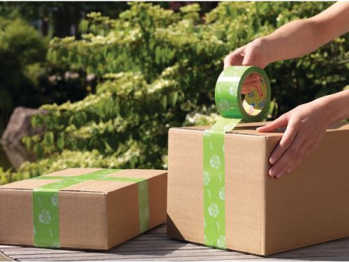 Packtejp 50mmx66m TESA Eco Strong PP Grn