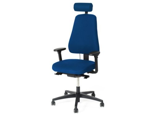 Kontorsstol LD6340 m svankstd bl