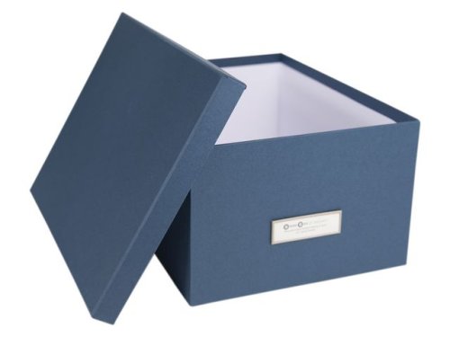 Frvaringsbox m.lock kartong bl