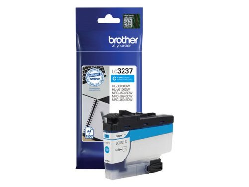 Blckpatron BROTHER LC3237C Cyan