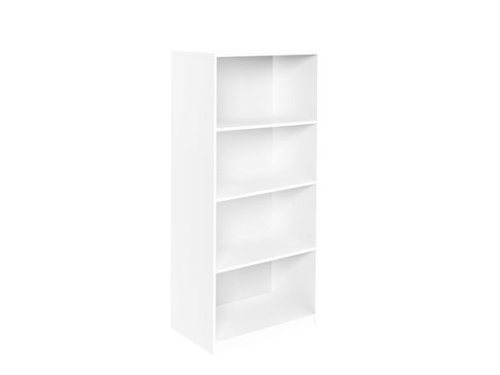 4xA4-hylla 800x400x1725 mm vit