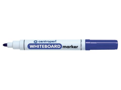 Whiteboardpenna CENTROPEN rund bl