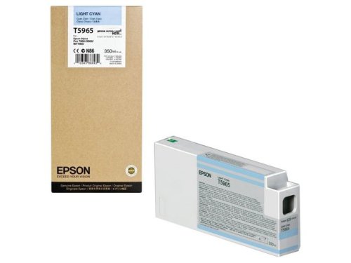 Blckpatron EPSON C13T596500 ljuscyan