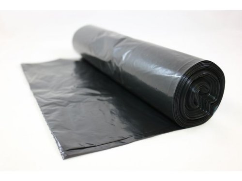 Plastsck LD 60L 40my svart 25/RL