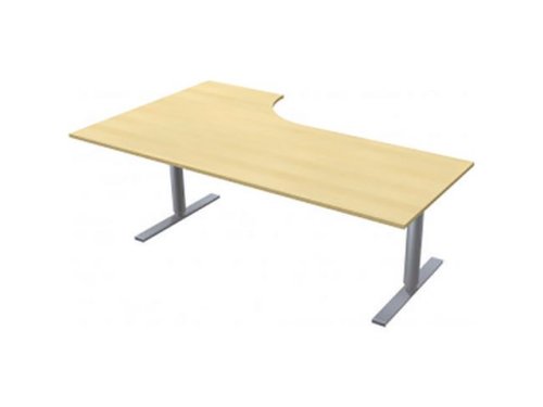 Bord El hger 200x120cm bjrklaminat/gr