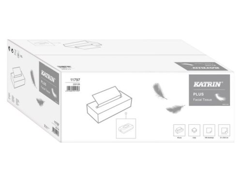 Ansiktsservett KATRIN Plus Facial 100/F