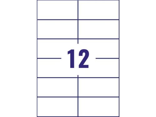 Etikett AVERY 99,1x42,3 Avtagbara 300st/fp