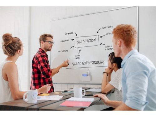 Whiteboard tillbehrsbox vit