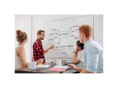 Whiteboard tillbehrsbox vit