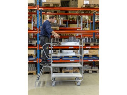 Hyllvagn 4 plan ltt 1200