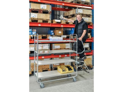 Hyllvagn 4 plan ltt 1200