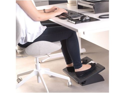 Fotstd FELLOWES microban svart