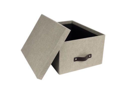 Frvaringsbox m.lock kartong linne