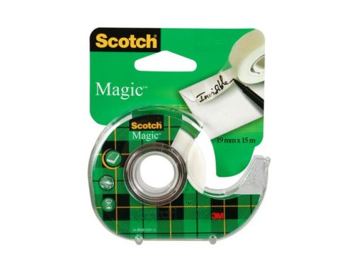 Dokumenttejp 19mm x 15m SCOTCH med hllare