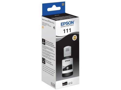 Blckpatron EPSON T111 Ecotank svart