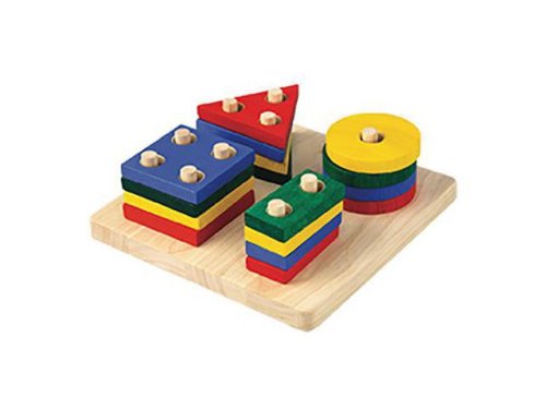Geometrisk Sorteringsbrda PlanToys