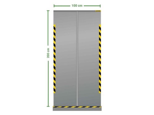 Skyddssk�rm roll-up 100x200cm