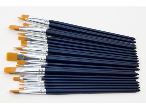 Penselset syntet flata 7/fp