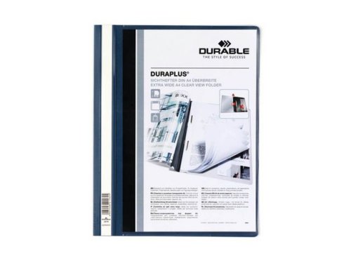 Offertmapp DURAPLUS EU m.ficka A4+ bl