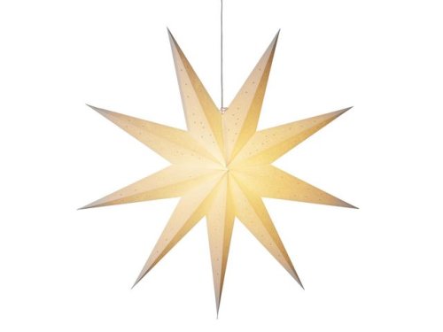Pappersstjrna 115cm vit