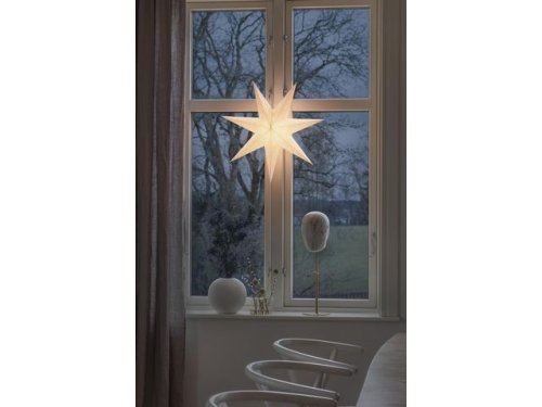 Pappersstjrna 60cm vit