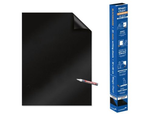 Magic Chart svart suddbar 25ark
