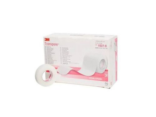 Transpore 1,2cmx9,1m 24/fp