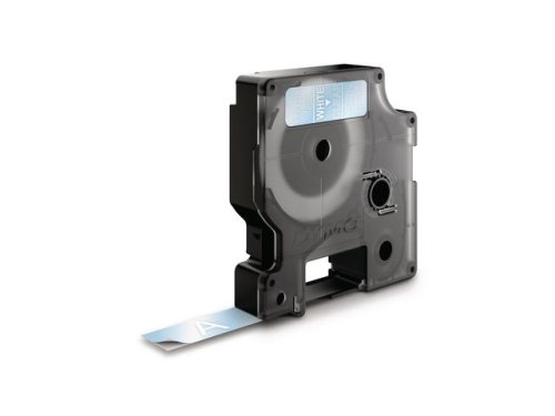Tape DYMO D1 12mm vit p klar