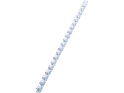 Plastspiral GBC 25mm vit 50/FP