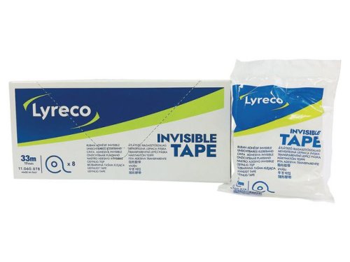 Dokumenttejp 19mm x 33m LYRECO 8rl/fp