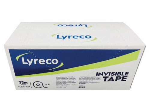 Dokumenttejp 19mm x 33m LYRECO 8rl/fp