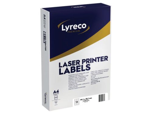 Etikett LYRECO 99,1x38,1mm 3500/fp