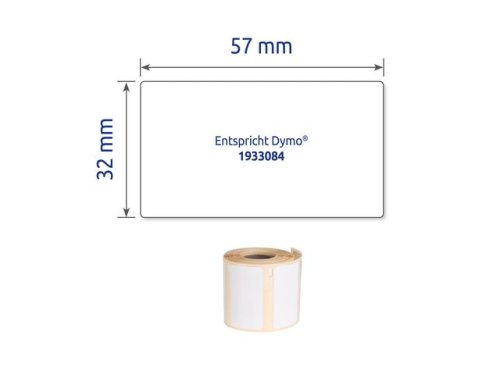 Etikett AVERY 57x32mm H/DUTY LAB  400st/fp