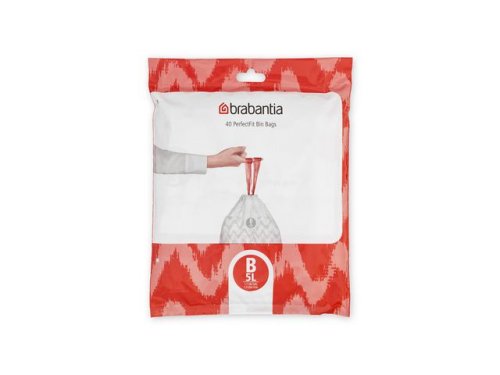 Avfallspsar 5L B Brabantia 5L 40st/fp